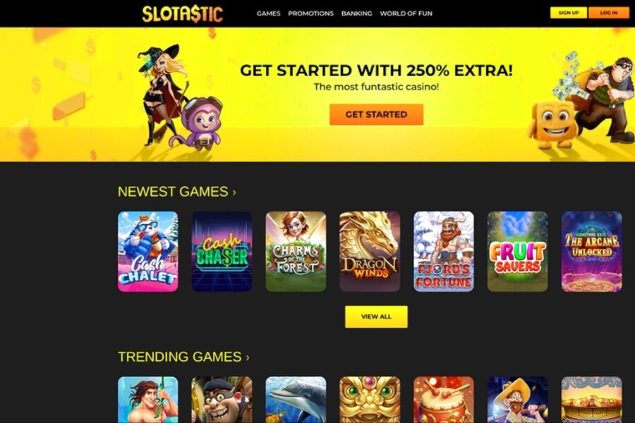 Slotastic Casino Exciting Bonuses Unveiled